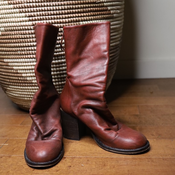Free People Leather Booties - Picture 2 of 3